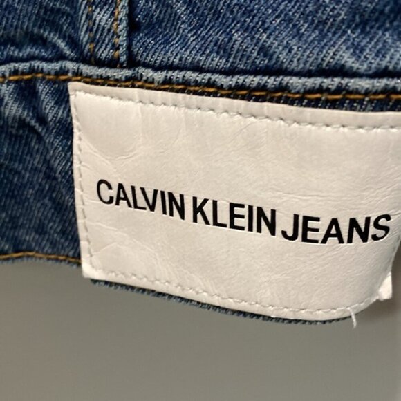 Calvin Klein Denim Trucker Jean Jacket - Picture 10 of 13